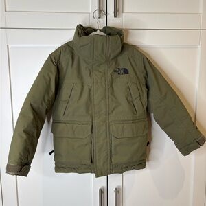The North Face Boys McMurdo Parka 550 Down Olive Green - XXS (5)